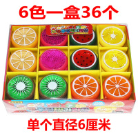 水果水晶泥粘土韩国透明果冻泥环保手工diy彩泥拉面儿童玩具