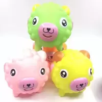 吐舌头羊随机发 5只装|创意整蛊玩具挤压搞怪捏吐舌头发声公仔玩具减压发泄儿童节日礼物