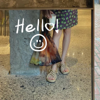 hello你好爱心萌笑脸墙贴纸ins风服装店镜子装饰贴画店铺橱窗玻璃