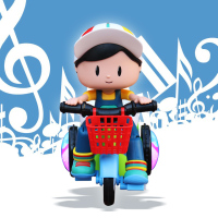 儿童音乐早教2-3两周岁半4-5宝宝小孩智力开发玩具男女孩礼物