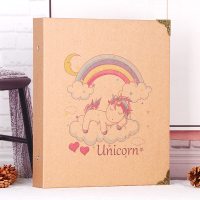独角兽 [7寸200张]|拍立得相册本 影集3寸5寸7寸插页式家庭情侣三寸照片纪念册大容量