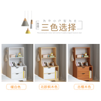 现代简约书柜简易落地儿童玩具收纳置物架窄柜简易组合书架床头柜