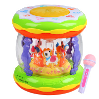 手拍鼓婴儿玩具一岁宝宝拍拍鼓早教音乐儿童多功能充电6个月