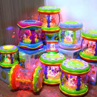 婴儿童玩具手拍鼓音乐拍拍鼓早教6-12个月女宝宝男孩0-1-2岁3