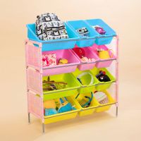 儿童玩具架玩具收纳架幼儿园玩具置物架整理架玩具收纳柜收纳箱子