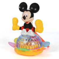 太阳花米奇(收藏送电池)|灯笼发光玩具电动万向旋转音乐卡通蜘蛛侠儿童中秋元宵男女孩礼物