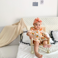 儿童餐椅宝宝吃饭餐桌ins椅子便携式可折叠拍照椅家用野外沙滩椅