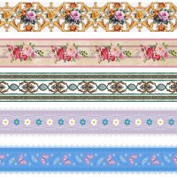 腰线装饰墙贴自粘客厅卧室背景墙边防水卫生间浴室瓷砖玻璃门贴纸