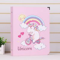 单车独角兽 【A5/8寸照片】-正反可放160张|明信片收集册收纳册活页夹收藏册相册本6寸插页