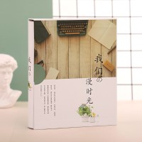 漫时光 过塑6寸7寸混合200张|盒装6寸5寸7寸相册本家庭插页式影集大容量五七寸六寸照片纪念册