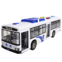 儿童大号巴士玩具开门公共汽车模型仿真宝宝音乐公交车大巴车女孩