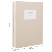 浅褐色5寸/320张|相册大容量宝宝成长diy自制插页纪念册5/6寸10寸毕业相册影集