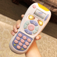 玩具手机儿童0-1-3岁可咬音乐婴儿遥控器男女孩宝宝仿真电话