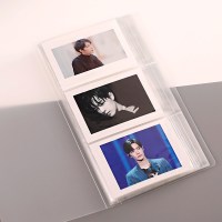 3寸生写册3格/面-放84张照片 一本装|3寸4寸拍立得相册收纳本插页式小相纸装三寸四寸照片收纳纪念册