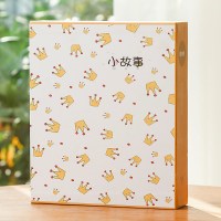 小故事- 【5寸/5寸过塑都能放】200张|6寸200张大容量相册本过塑纪念册插页式小清新盒装家庭影集5寸7寸