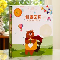 甜蜜回忆 6寸/6寸过塑可放800张|相册影集相册本纪念册插页式大容量家庭6寸800张宝宝成长记录册