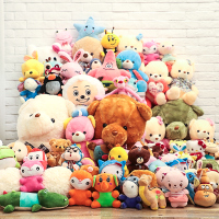 婚庆结婚毛绒玩具小中大号公仔娃娃婚礼现场抽奖抛洒礼物玩偶