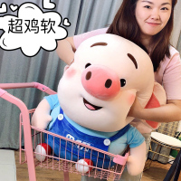 正版猪小屁公仔玩偶生日礼物可爱女毛绒玩具抖音网红小猪娃娃抱枕