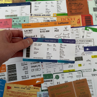 复古登机行李箱贴纸旅行箱小米90分磨砂面拉丝布面专用贴画防水