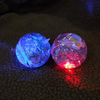 银色2只装6.5金丝|儿童力球宝宝幼儿园礼物发光小玩具弹力球地摊夜市货源批