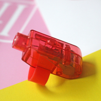 20个红色普通手指灯常亮光|花手摇彩灯发光手指灯蹦迪led花手灯玩具炫彩闪光戒指演唱会道具