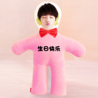 毛绒玩具女友圣诞节礼物杨洋人形型娃娃真人公仔抱枕照片玩偶