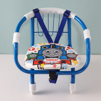 蓝色小火车[0-1-3岁]|宝宝电动车载靠背椅婴儿凳子叫叫椅子加厚小板凳儿童椅1一2-3岁