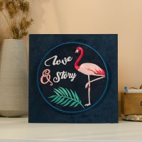 火烈鸟 加配版(送专用印章)|情侣要做的100件事恋爱diy纪念相册送女男友生日七夕情人节礼物