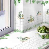 厨房防油贴纸墙壁翻新改造防水防潮防火耐高温墙体用墙贴自粘壁纸