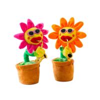 儿童花太阳花会唱歌跳舞吹萨克斯的音乐花向日葵电动玩具礼物