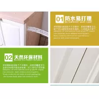 双开门加厚儿童简易衣柜特大号衣物收纳柜子家用卧室塑料储物柜