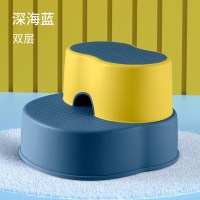 深海蓝[二阶可拆卸]送延长器|儿童垫脚凳宝宝踩脚椅子凳子小板凳洗手台阶小孩凳防滑脚踏凳站凳