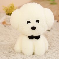 可爱仿真小狗玩具毛绒女孩玩偶泰迪狗小白狗娃娃儿童安抚陪睡娃娃