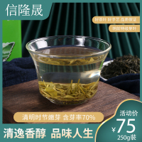 信隆晟正宗信阳毛尖 2020年明前特级芽叶绿茶250g 罐装散称绿茶