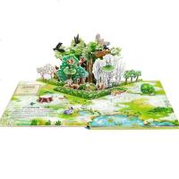 正版  好好玩神奇生命立体书小自然科学家系列森林报秋儿童绘本故事幼儿3d翻翻立体书0-3岁宝宝早教启蒙认知科普书3-