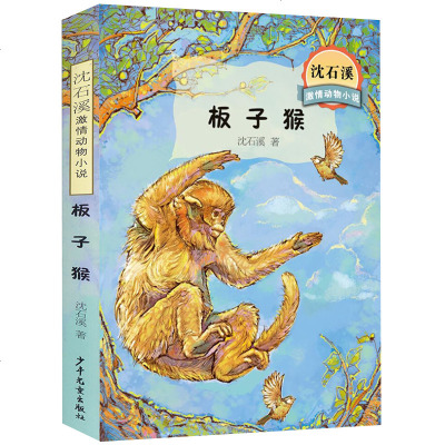  沈石溪激情动物小说 板子猴 童书 中国儿童文学 动物小说 儿童读物 儿童故事书 小学生课外阅读 课外读物 动物世界
