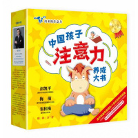 【精装礼盒装】中国孩子注意力养成大书全3册儿童专注力训练书亲子阅读游戏PK儿童书培养孩子神奇的益智游戏幼儿注意力训练