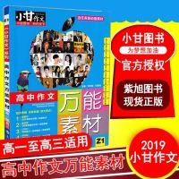 Z1小甘作文系列高中作文万能素材 高一至高三通用高中生高考写作技巧热点满分作文大全书人物议论文万能素材一本全作文素材