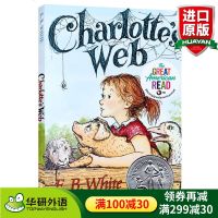 英文原版 夏洛特的网 Charlotte's Web 夏洛的网英文版原版 EB White 怀特 外国儿童文学英语书