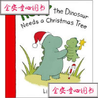 英文原版绘本 Rory the Dinosaur Needs a Christmas Tree 恐龙罗伊想要圣诞树 