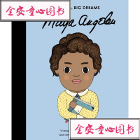 Maya Angelou 玛雅安吉罗 Little People Big Dreams 小人物大梦想系列 女孩篇 儿