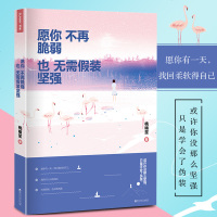 正版   愿你不再脆弱 也无需假装坚强 41则关于成长的青春故事 彩页插图 青春成功励志文学读物 正能量心理学女性小