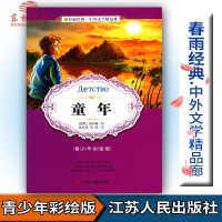 紫! 春雨教育春雨经典中外文学精品廊 童年 青少版 [苏联]高尔基著 青少年彩绘版江苏人民出版社中小学生青少年课外