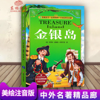 CY!注音版 金银岛 美绘注音版 小学生课外阅读故事书 中外名著适用于1年级2年级阅读书故事书 江苏人民出版社