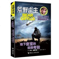 接力社官方正版 荒野求生绝命战机系列·地下密室的极限考验 7-10岁 少年生存百科知识小说 生存技巧 探故事图书书