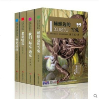 睡蟒边的雪兔/动物小说大王沈石溪系列典藏 警犬拉拉 老虎哈雷 我们一起走迪克 全套4册 9-15岁儿童文学