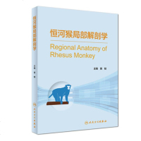 正版 恒河猴局部解剖学 黄韧 局部解剖学 解剖学书籍 人民卫生出版社 9787117248341