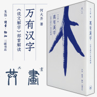 [官方正版 ] 万有汉字:《说文解字》部解读何大齐先生数十年教学的结晶 透过这540个字 带您破解汉字构成的密码语言