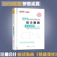 中华会计网校图书注册会计教材2019注会-综合阶段应试指南(基础强化)注册会计师考试可搭官方教材cpa轻松过关