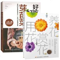 好吃又好玩的芽苗菜+养花赏花用花 2册家常营养菜谱 家庭芽苗菜蔬菜种植方法技巧书籍家 庭园艺书籍 菜谱书籍 蔬菜种植
